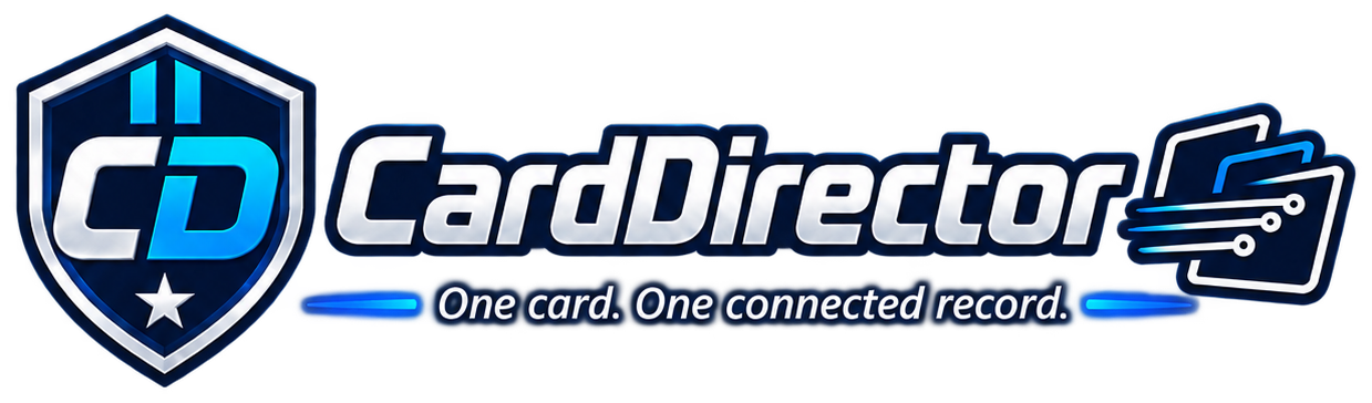 CardDirector — One card. One connected record.